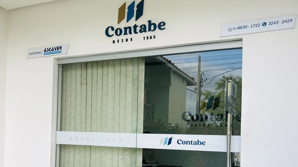 Fachada do escritório Contabe em Conceição do Jacuípe